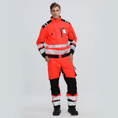 Safety Flame Retardant Antistatic Protective Clothing Welding Suits Oil Gas Mechanic Workwear