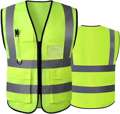 Class 4 Class 3 Class 2 Class 1 Reflective Vest For Bike Riding Mesh Safety Custom Logo