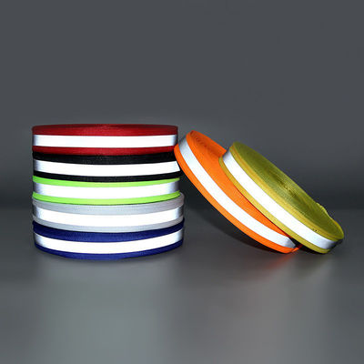 Hot  Sales Colorful Polyester Reflective Webbing