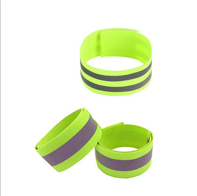 Military Phone Soft Reflective Armbands With Lights High Visible Elastic Fabric Reflex Wristband
