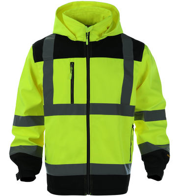 Breathable Reflective Jacket 3xl 4xl Running Cycling Light Road Work Unisex Hi Vis Strips Uniforms