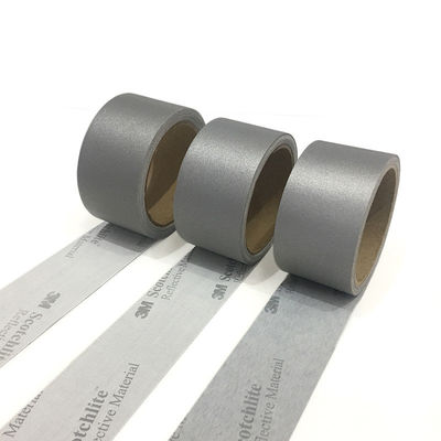 Replace  8912 9910 8906  8910 Reflective Fabric High Visibility For Clothing Silver Gray