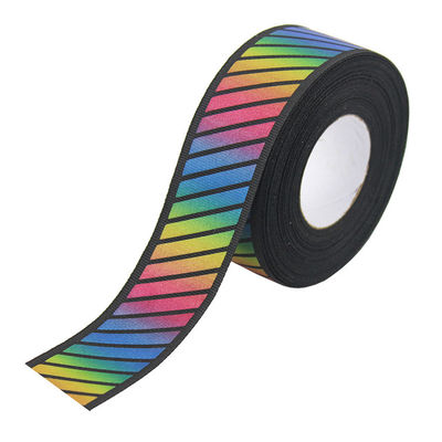 Shoulder Adjustable Running Reflective Strap Orange Colorful Rainbow Webbing