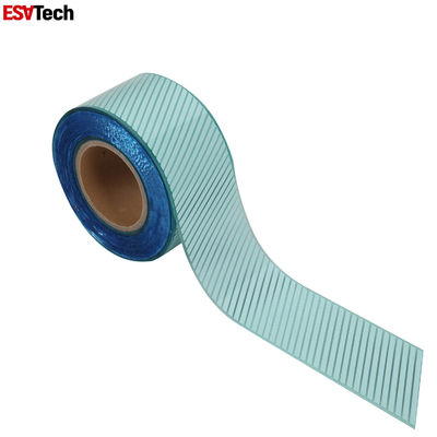 Polyurethane Iridescent Reflective Heat Transfer Film Retro Reflex Tape Hi Vis Segmented EN20471