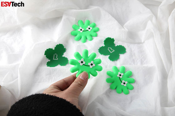 Rubber Silicone Label Patch For Clothing Silicone Id Tags For Dogs