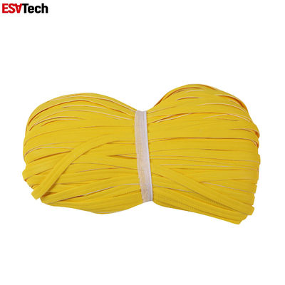Sew On Elastic Reflective Piping Strap For Fashion Garment Sports Wear Hat Shoes