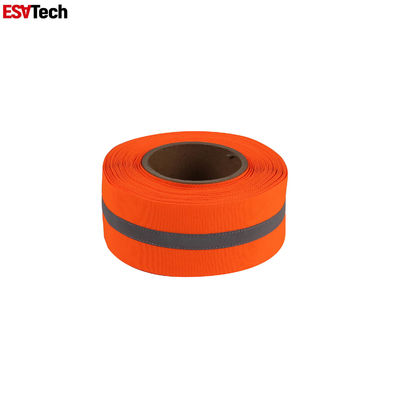 Highlight Sewing Reflective Webbing Red Fashsion For Making Safety Outwear Bags Hat