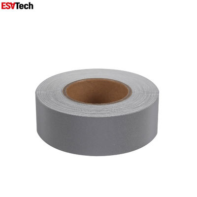 9910 Silver Industrial Wash Fabric 100%Polyester Fabric For Safety Clothing