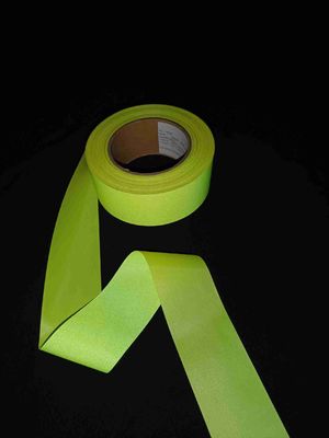  High Visible Colorful Reflective Fabric Polyester Reflective Tape For Garments Bags Hat