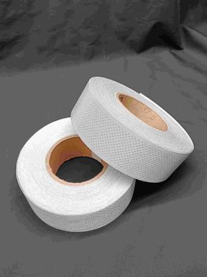 Perforated Reflective Fabric High Visibility Silver Safety Reflective Tape For Clothing