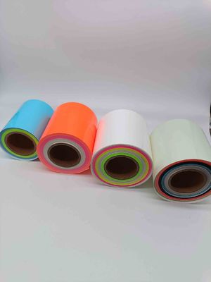 Blue Green Fluorescent Adhesive Tape Floor Marking Waterproof Stickers For Stairs Walls Steps Exit
