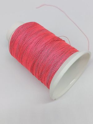 S Type Polyester Metallized Yarn Metallic Embroidery Thread Yarn With Different Colors