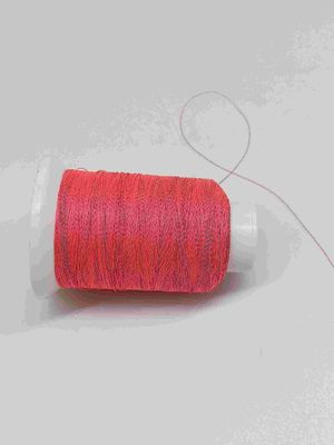 Pink Light Embroidery Reflective Thread Knitting Yarn Used In Clothing Hat Bags