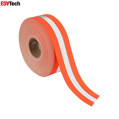 EN 20471 Class 2 Fireproof Flame Retardant Reflective Tape For Jacket Hat Safety Wear