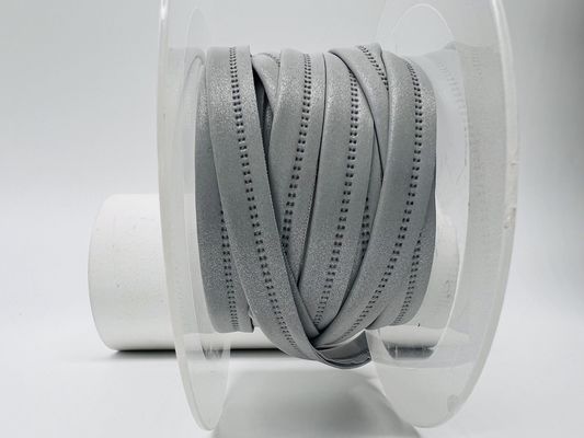 Polyester TC Elastic Reflective Piping For Sewing On Clothes Reflective Backpack Edging