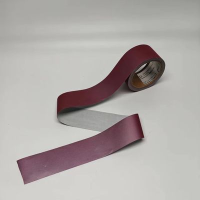 Red Highlight Reflective Fabric Sew On For Fashion Garments Bags Workwear Frock