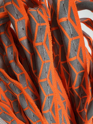 Flame Retardant Glass Beads Reflective Fabric Washable Polyester Taffeta Visibility