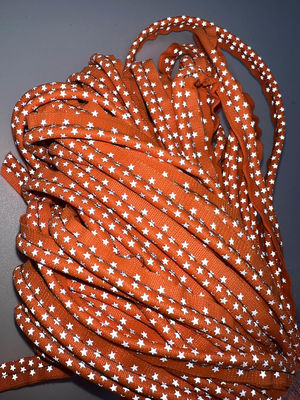 High Visibility Various Patterns Of Silver Reflective Piping Sewing On Clothing