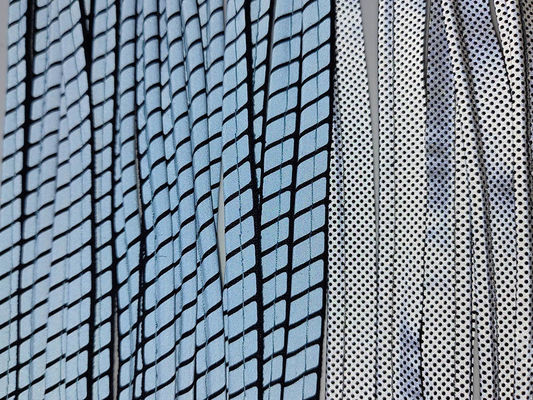 1cm Width Color Reflective Piping Printing Pattern Strip For Clothing