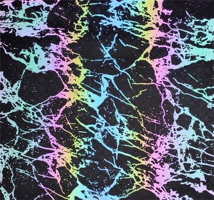 Colorful Rock Pattern 50D Mechanical Bullet fabric