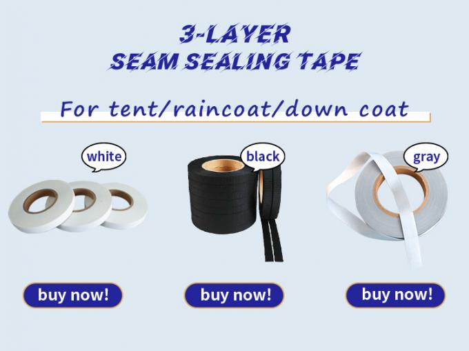 Raincoat Pu Seam Sealing Tape For 3 Layer Fabrics Underwear Patches